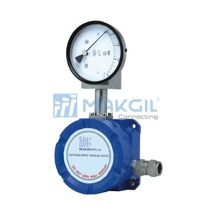 Đồng hồ đo chênh áp kèm switch (Differential Pressure Gauge, Indicating Switch) hãng ITEC/Italy