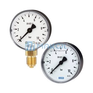 Đồng hồ đo áp suất chân đồng (Pressure Gauge) hãng WIKA/Germany