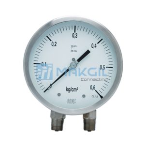 Đồng hồ đo chênh áp dạng bellows (Differential pressure gauge bellows type) hãng ITEC/Italy